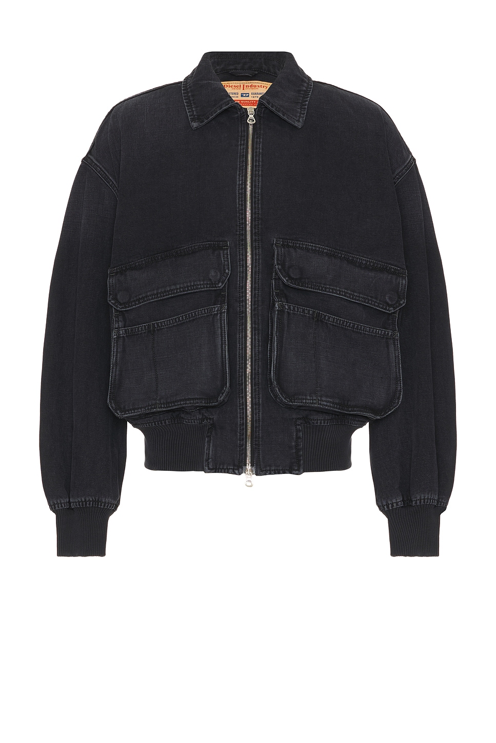 Image 1 of Diesel Kurz Jacket in Black