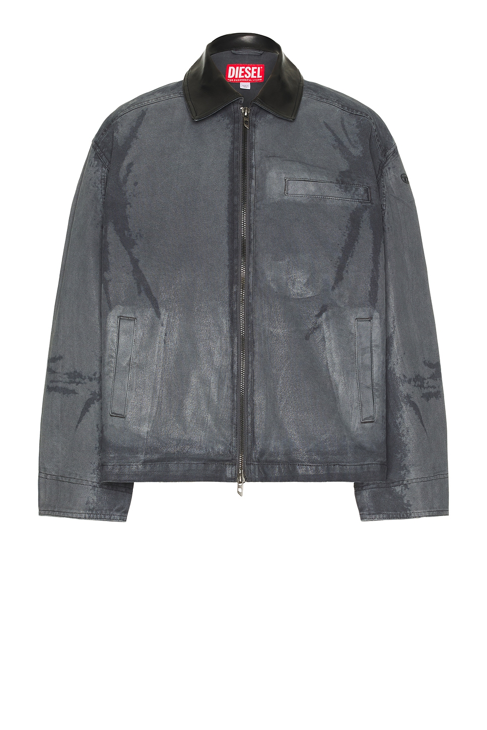 Image 1 of Diesel J-Livery Jacket in Gravel Grey