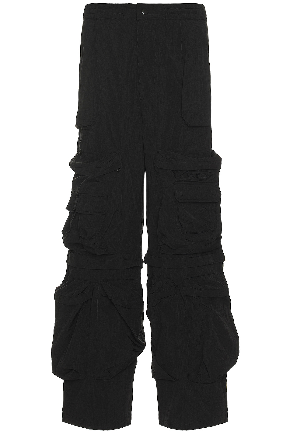 Diesel Staind Pants in Black | FWRD