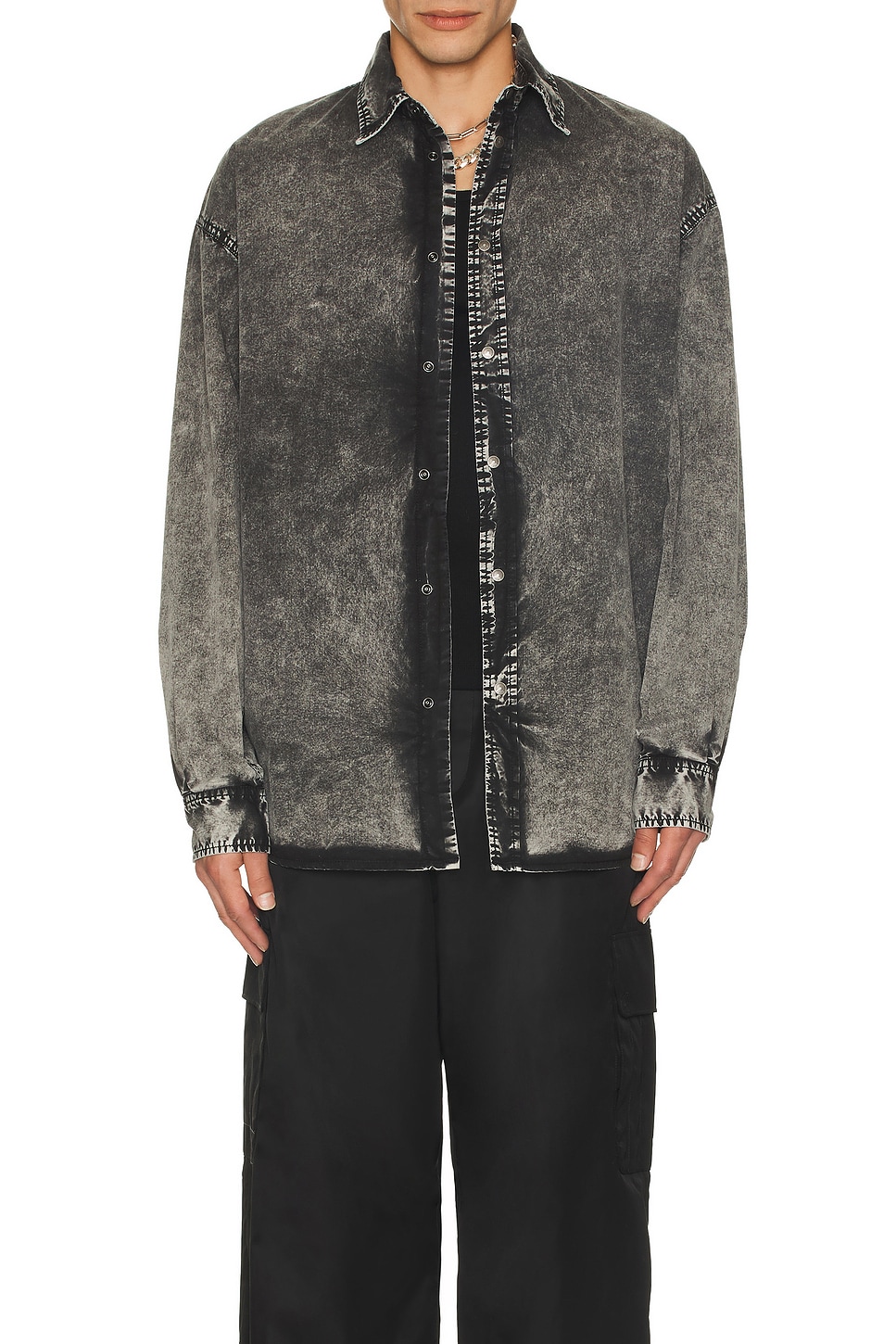 Image 1 of Diesel Veken Shirt in Black