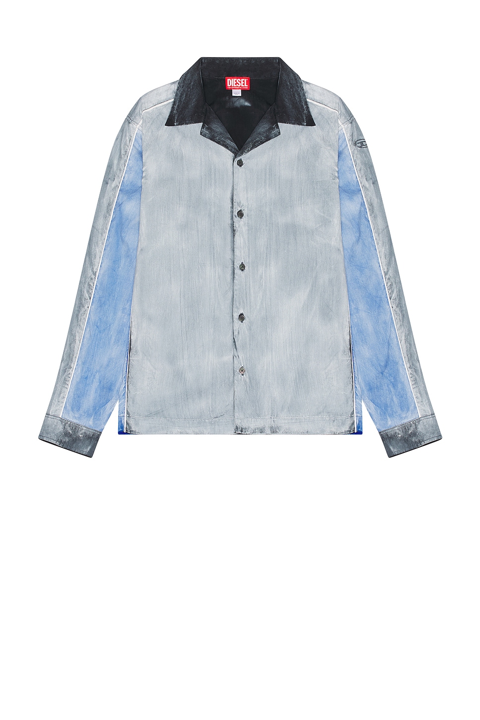 Image 1 of Diesel Creed Block Shirt in Blue Web