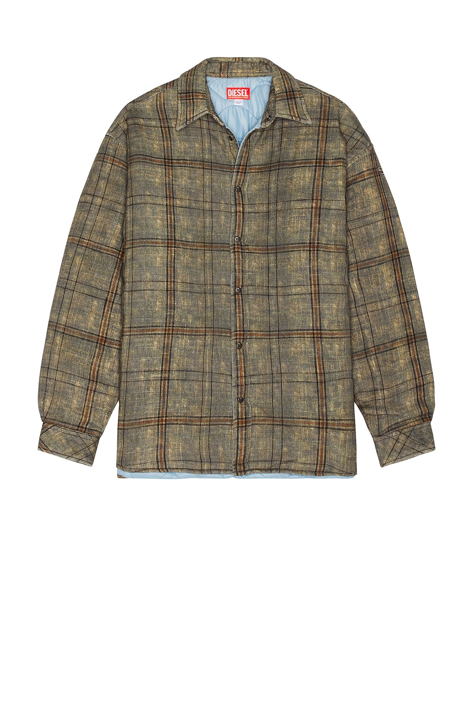 Image 1 of Diesel Hammer Overshirt in Hazelnut