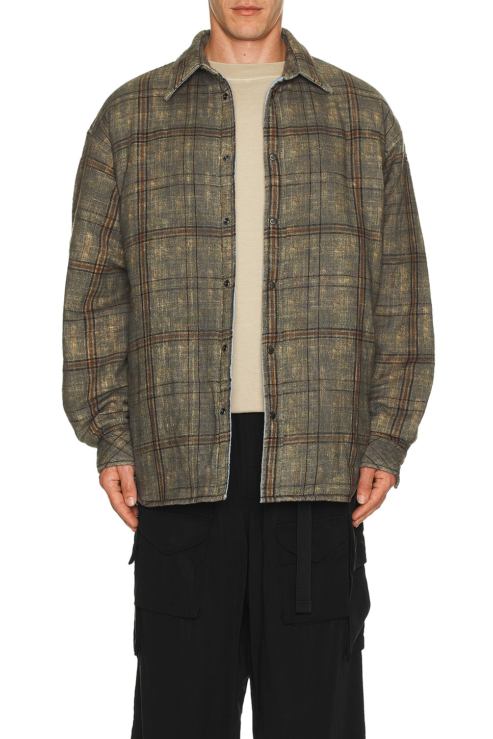 Image 1 of Diesel Hammer Overshirt in Hazelnut