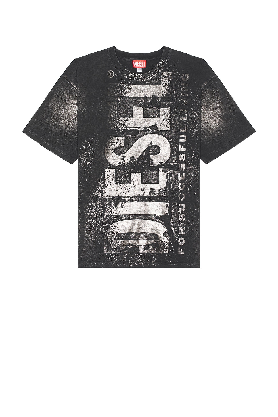 Image 1 of Diesel Box T-Shirt in Black