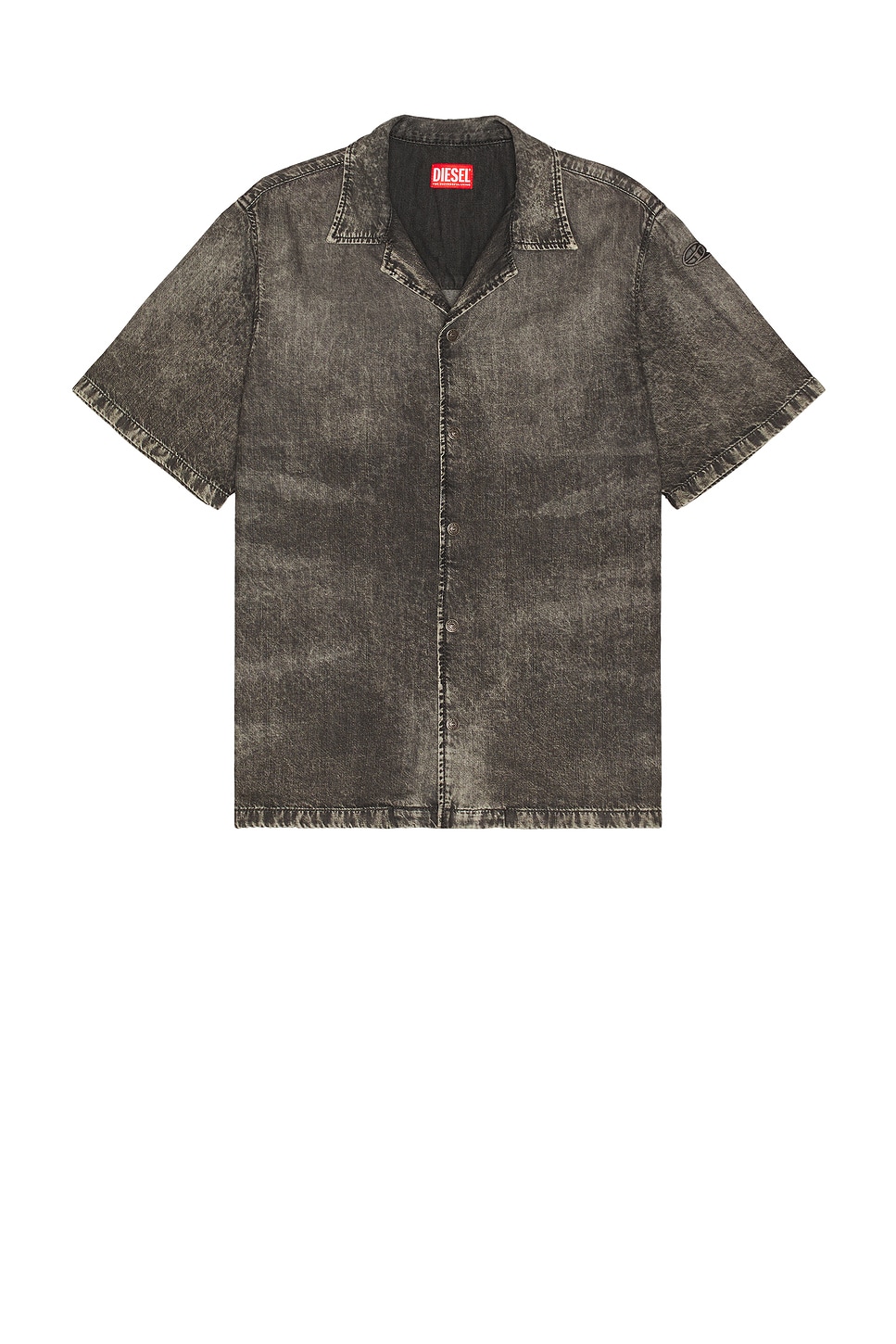 Image 1 of Diesel D-Nabil Shirt in Black & Denim