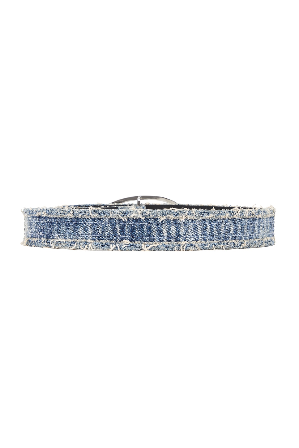 Diesel 1dr Strass Belt In Medium Blue