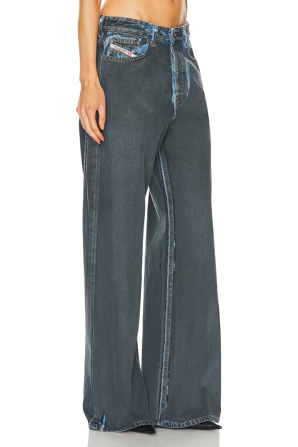 Diesel Wide Leg Jeansnull
