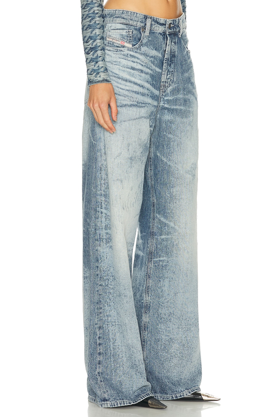 Diesel 1996 Wide Leg In Blue