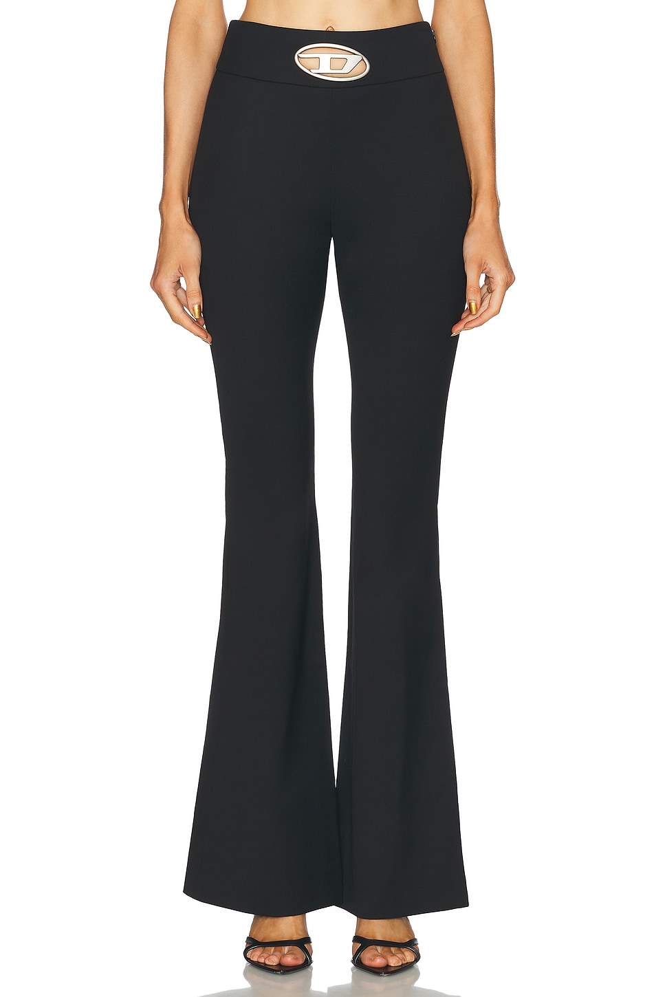 Image 1 of Diesel Flare Pant in Black