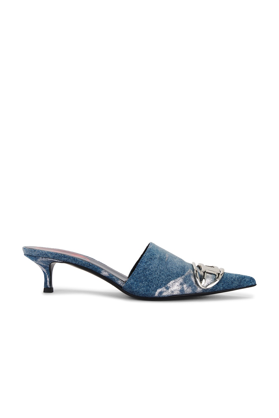 Shop Diesel Venus Mule In Blue