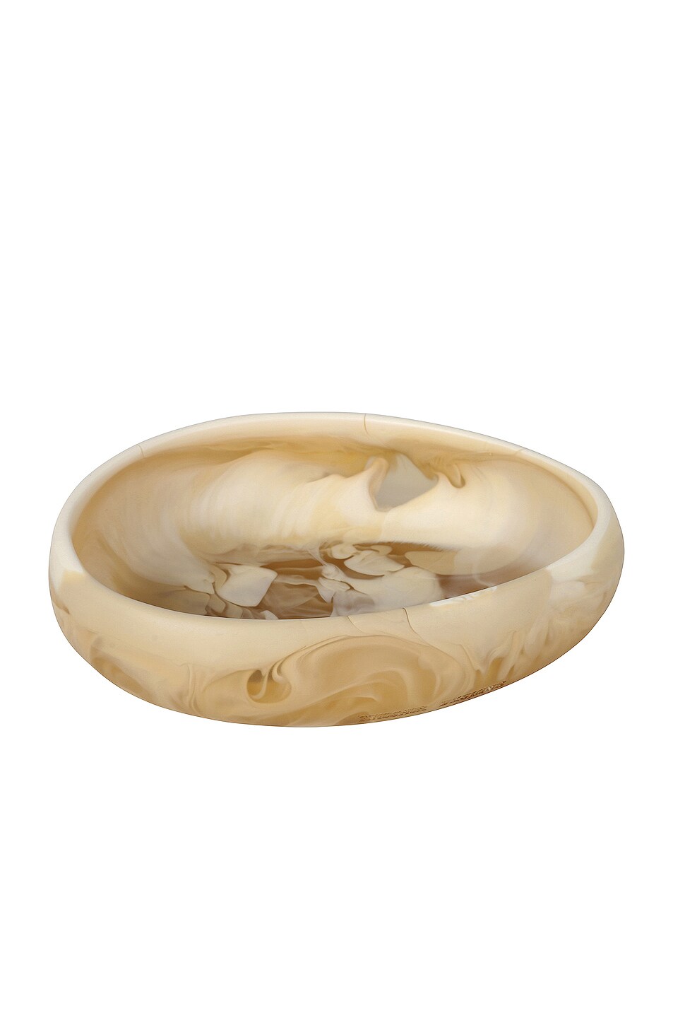 Image 1 of DINOSAUR DESIGNS Clay Small Rock Bowl in Swirl Caramel