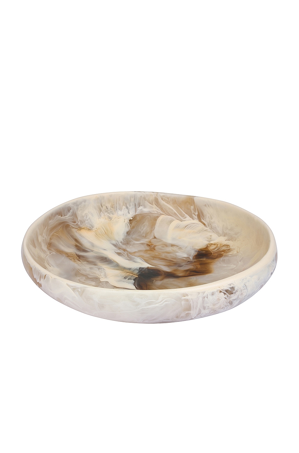Image 1 of DINOSAUR DESIGNS Medium Earth Bowl in Light Horn Swirl