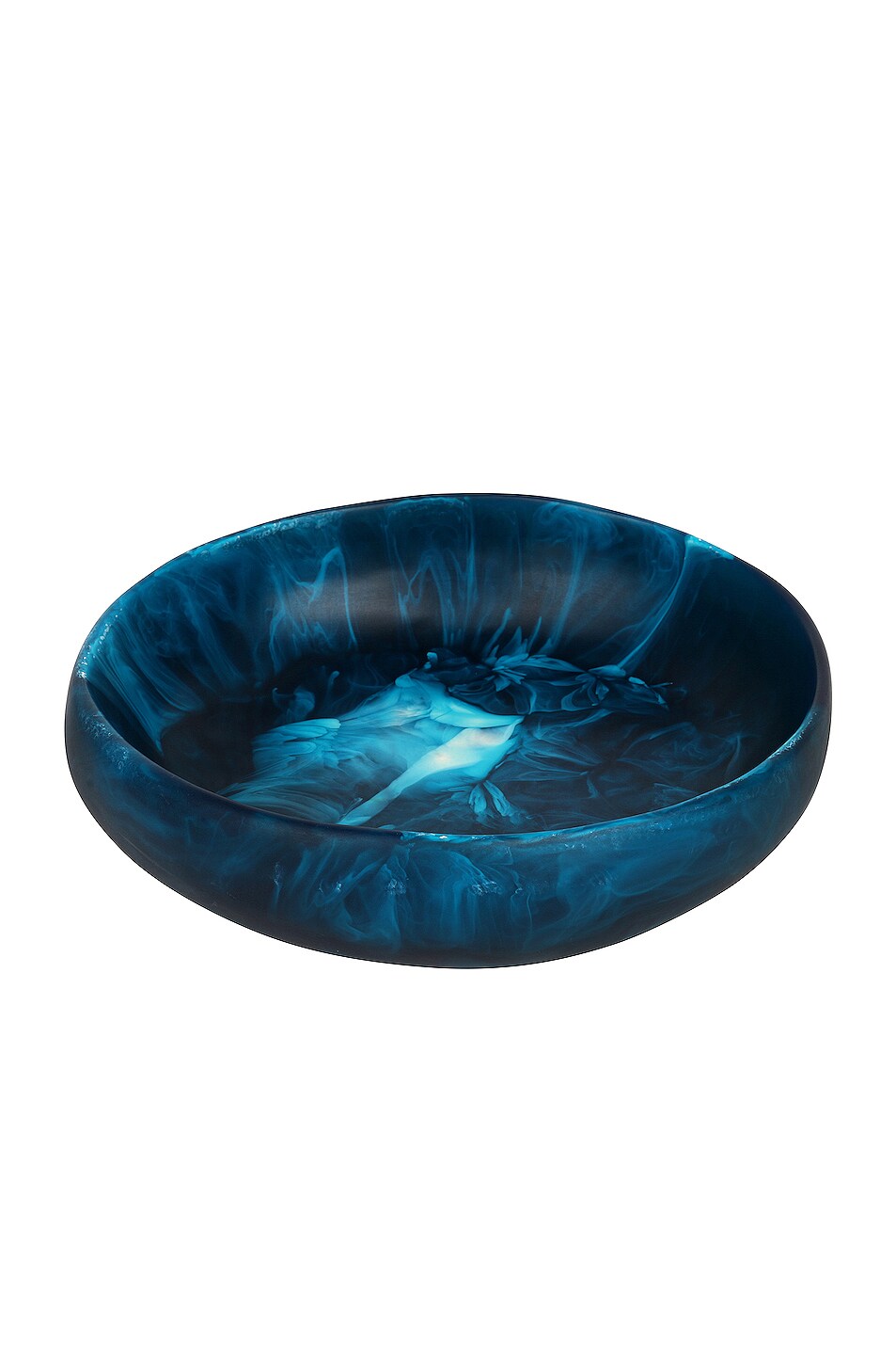 Image 1 of DINOSAUR DESIGNS Small Earth Bowl in Moody Blue Swirl