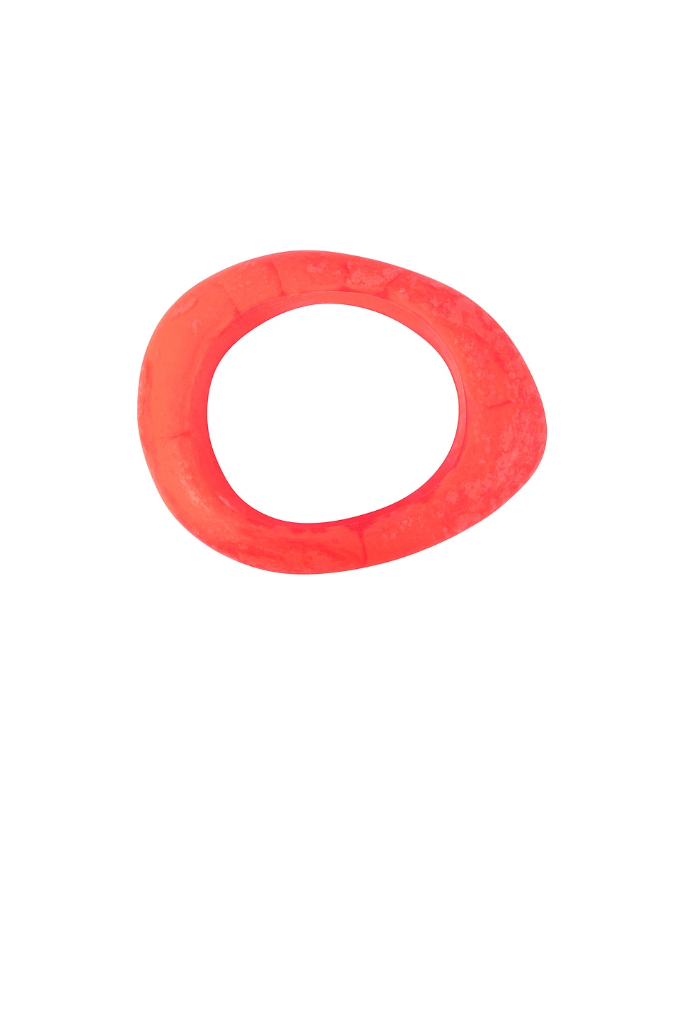 Small Rock Bangle in Red