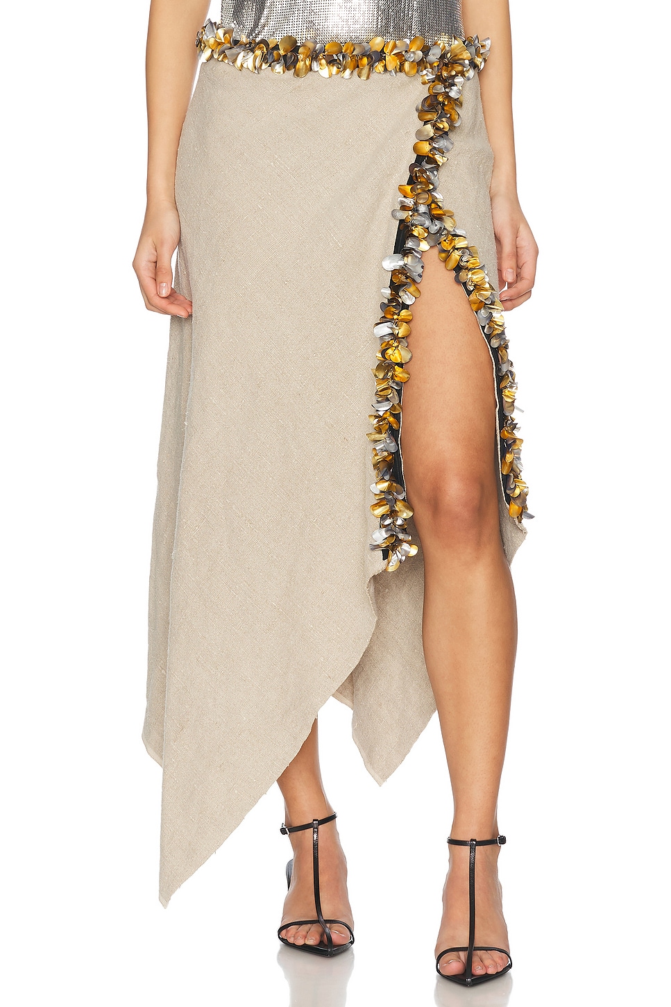 Darliston Skirt in Beige