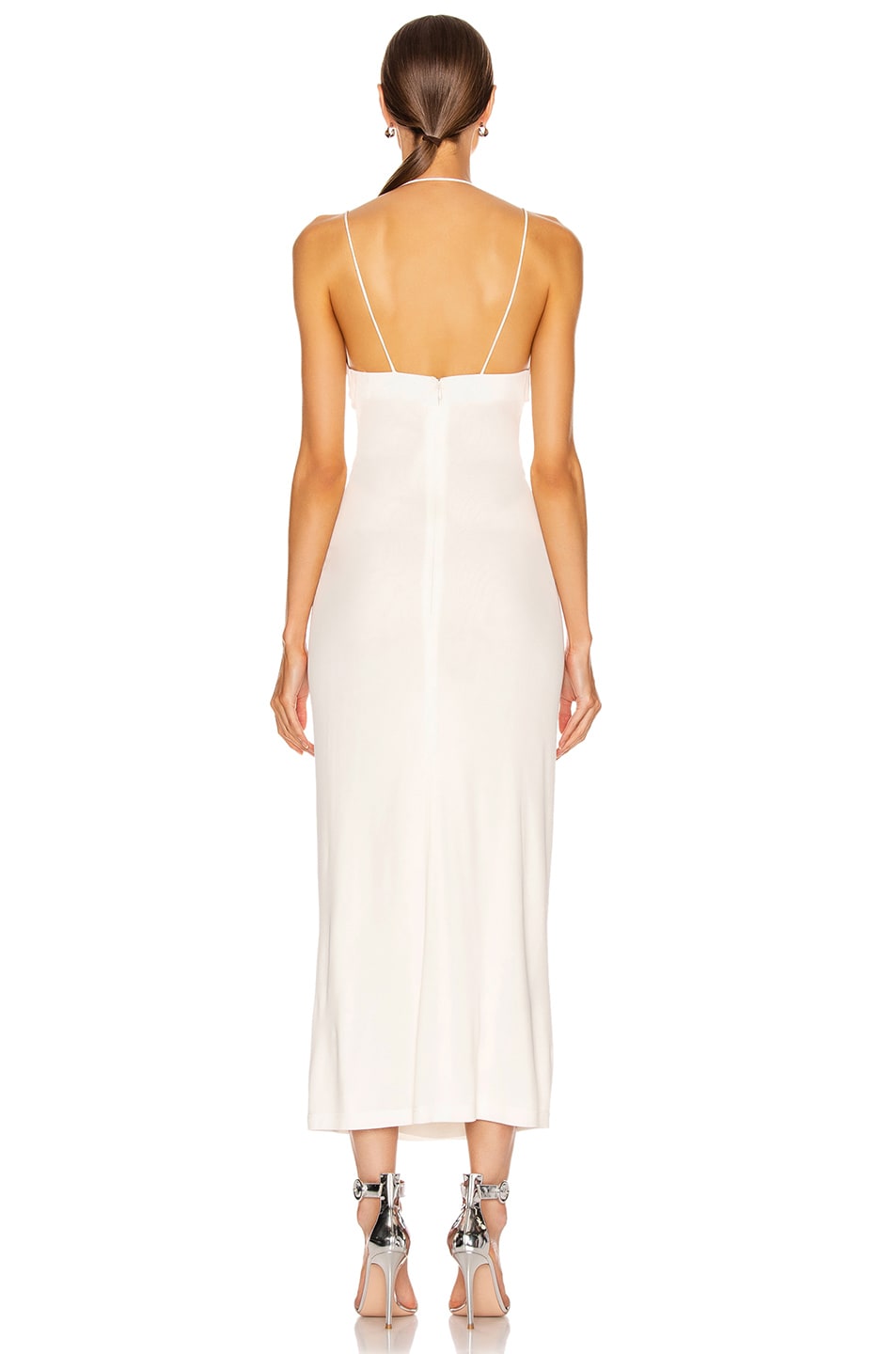 Dion Lee Pierced Dress in Ivory | FWRD