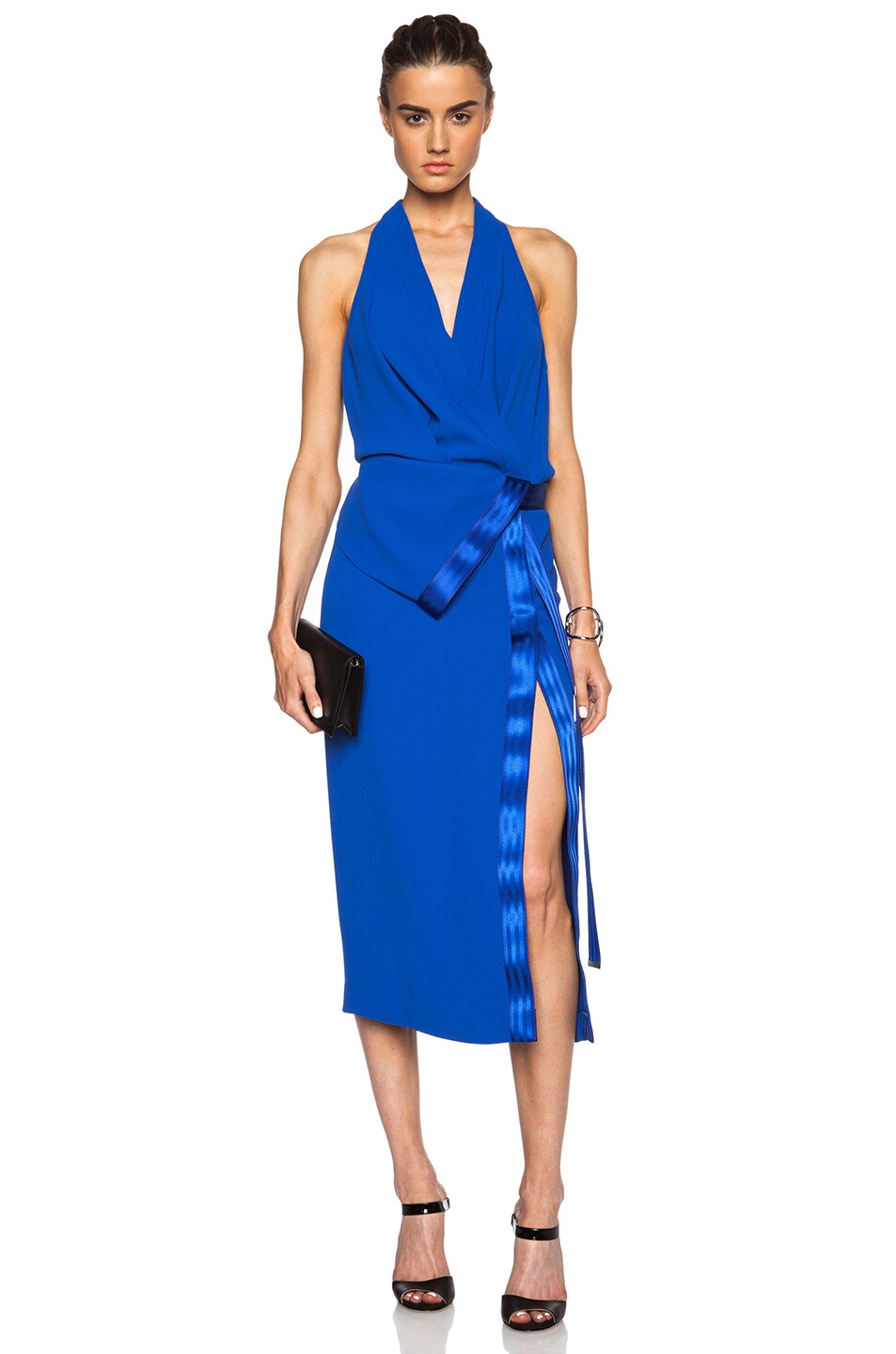 Dion Lee Safety Dress In Default Blue Fwrd Image 1 Of Dion Lee Safety Dress In Default Blue
