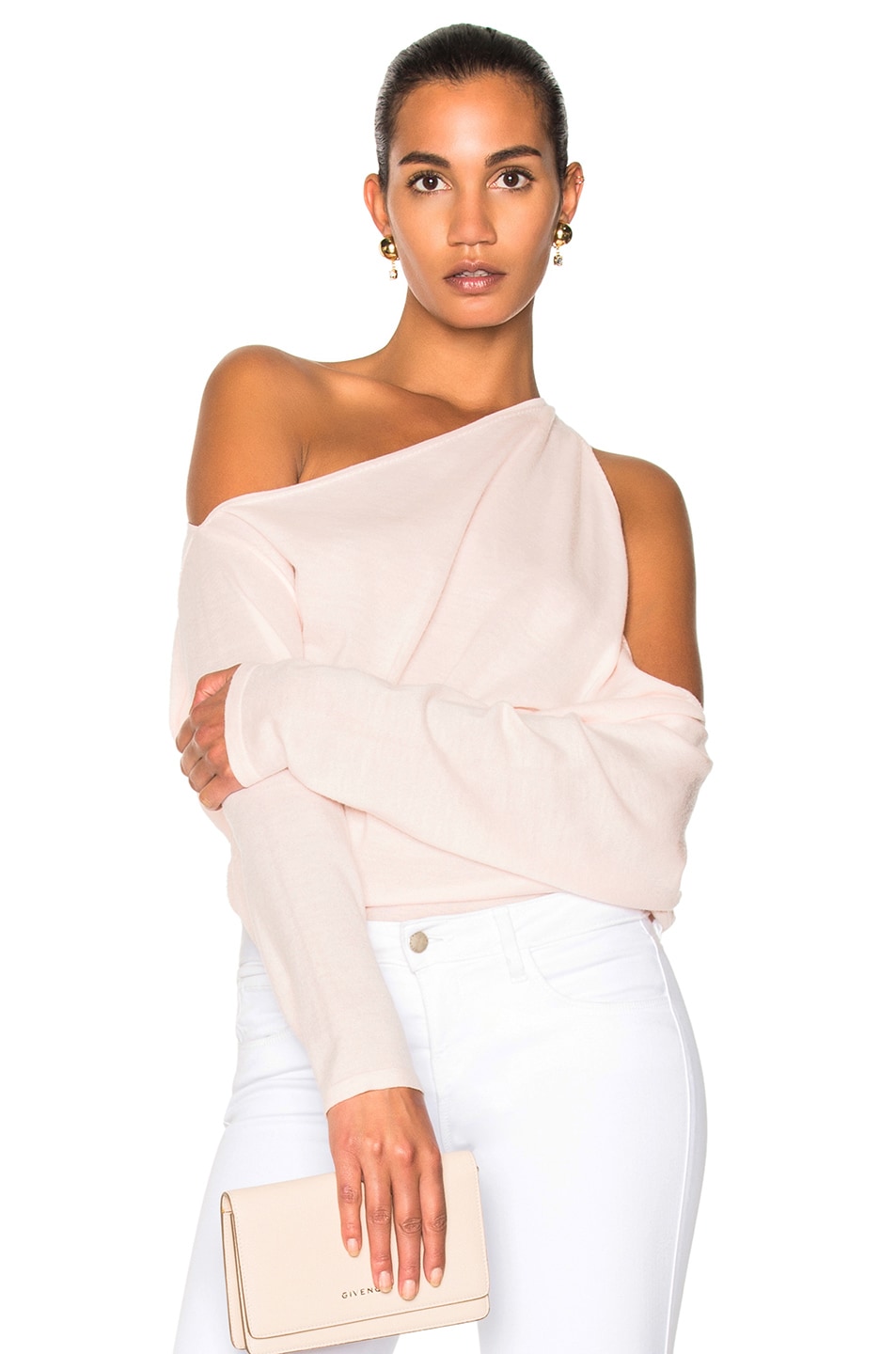 Image 1 of Dion Lee Falling Knit Sweater in Pink