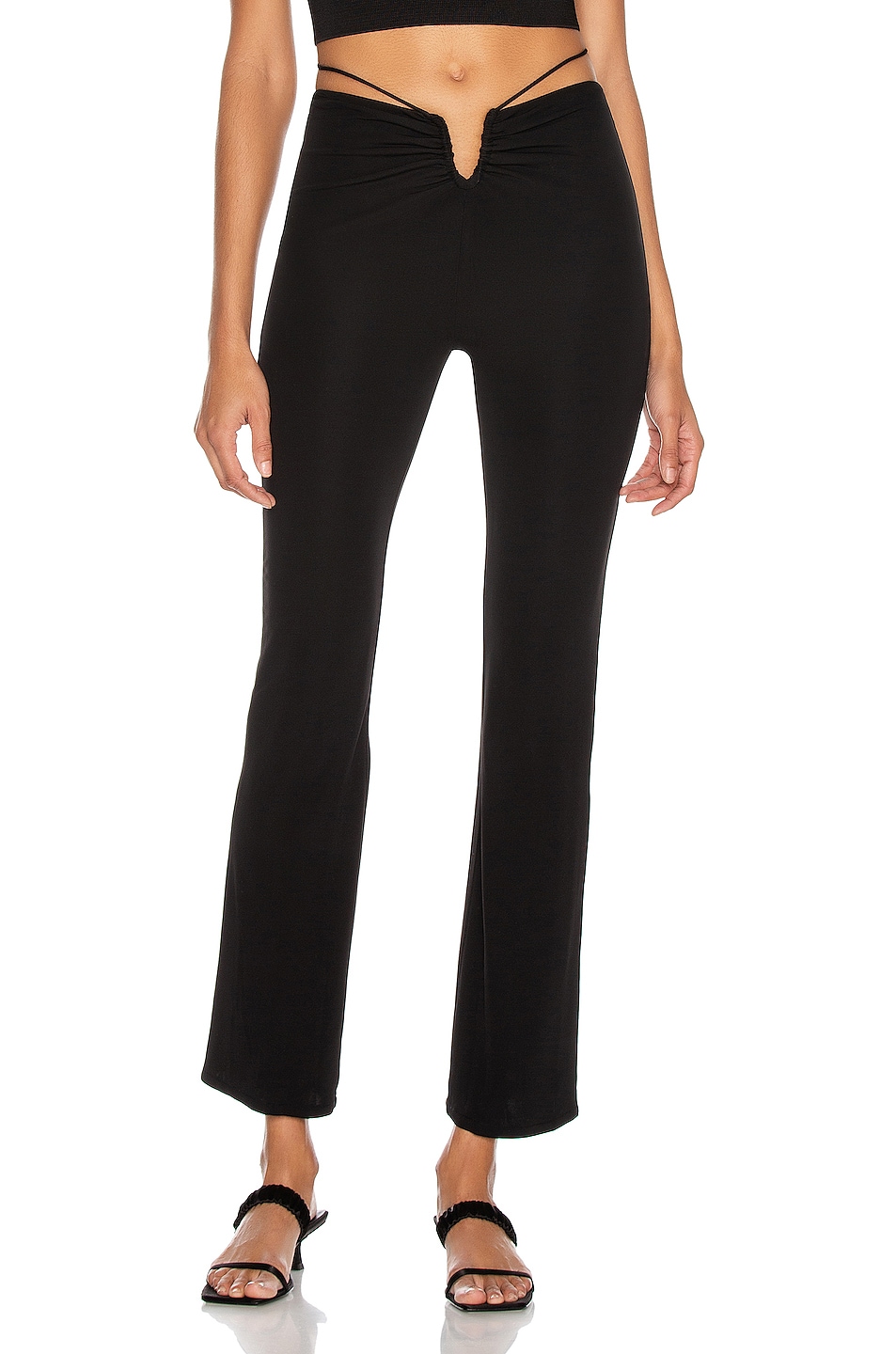 Image 1 of Dion Lee Wire Jersey Pant in Black