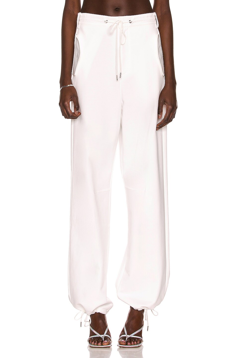 Image 1 of Dion Lee Parachute Sweatpants in Ivory