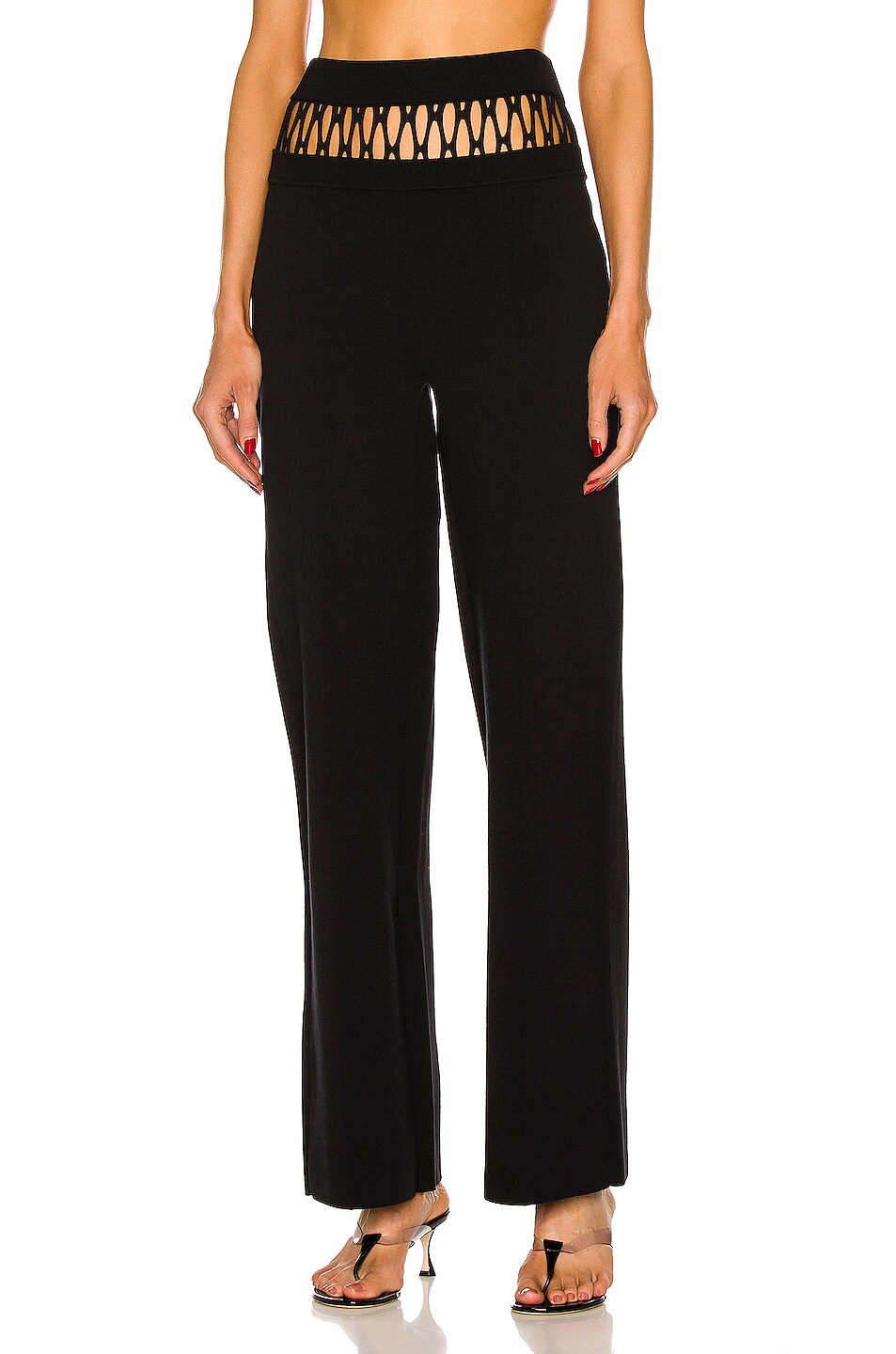 Image 1 of Dion Lee Net Suspended Pant in Black