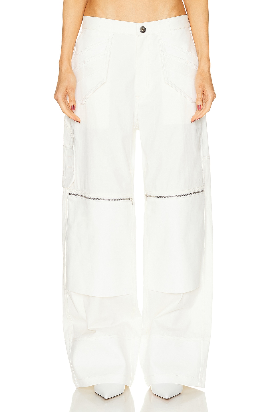Image 1 of Dion Lee Workwear Pant in IVORY