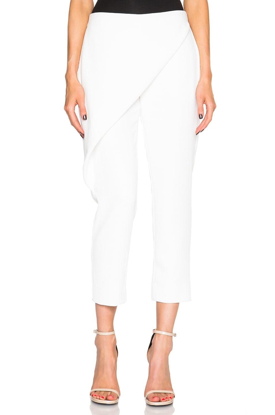 Image 1 of Dion Lee Whitewash Folded Sail Pants in White