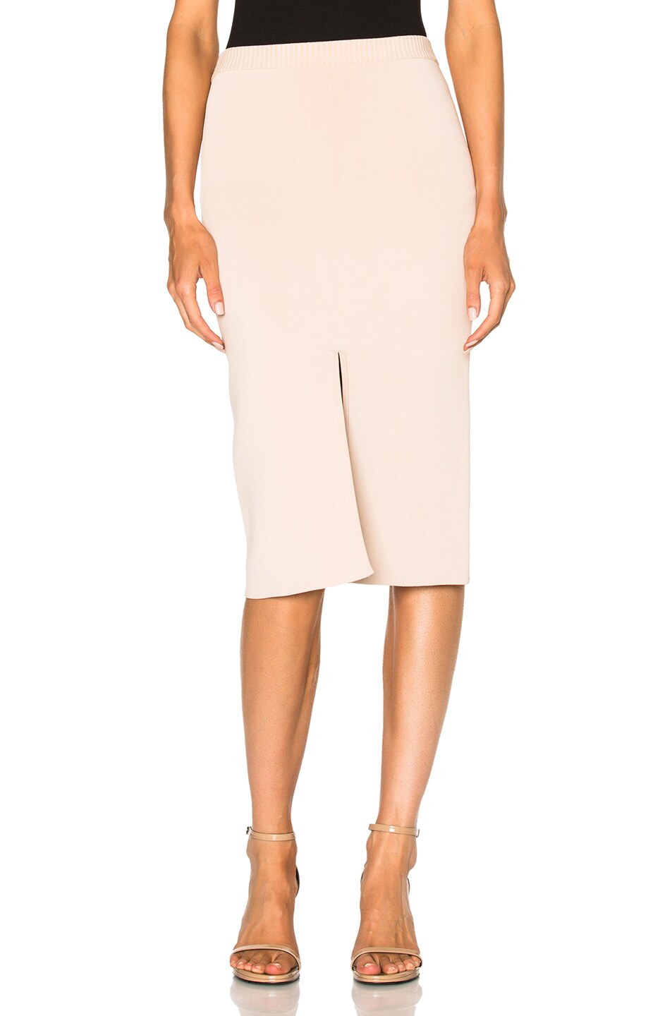 Image 1 of Dion Lee Reversible Split Density Skirt in Blush