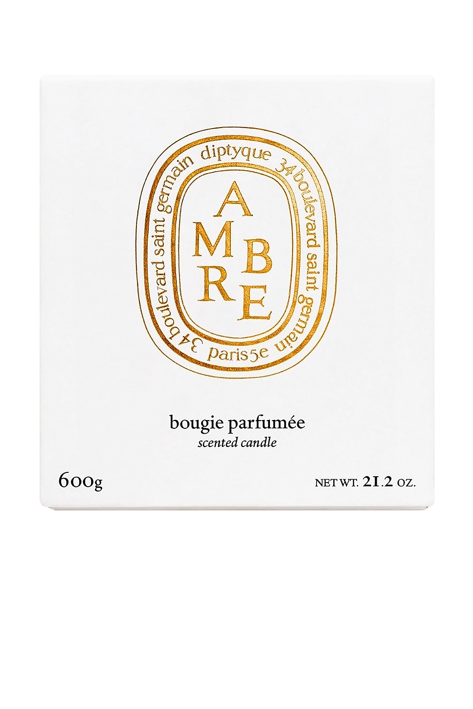Diptyque Ambre Large Candle In N,a