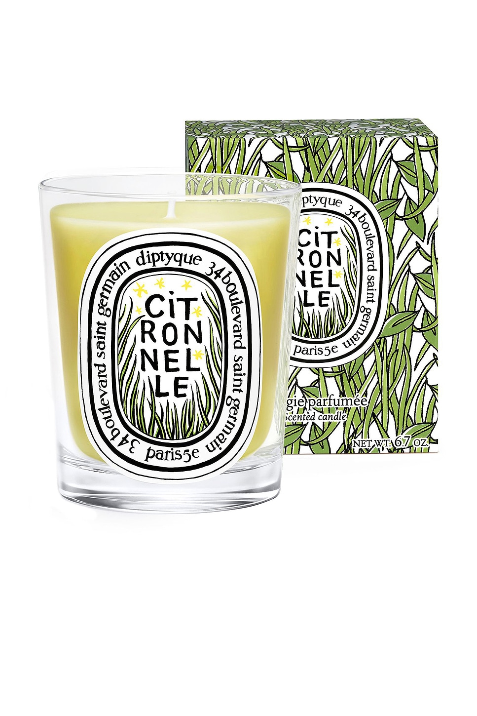 Diptyque Citronnelle Candle In Multi