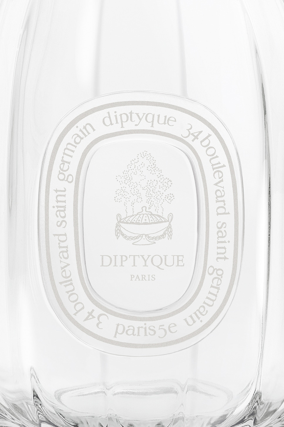 Diptyque Home Fragrance Diffuser Glass Vessel 200ml In Transparent