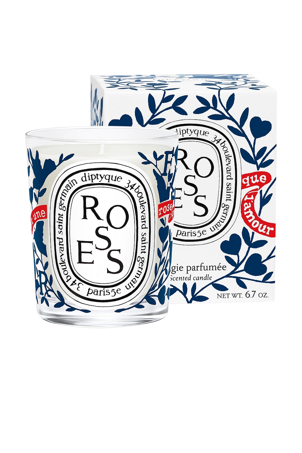 Diptyque Roses Classic Candle