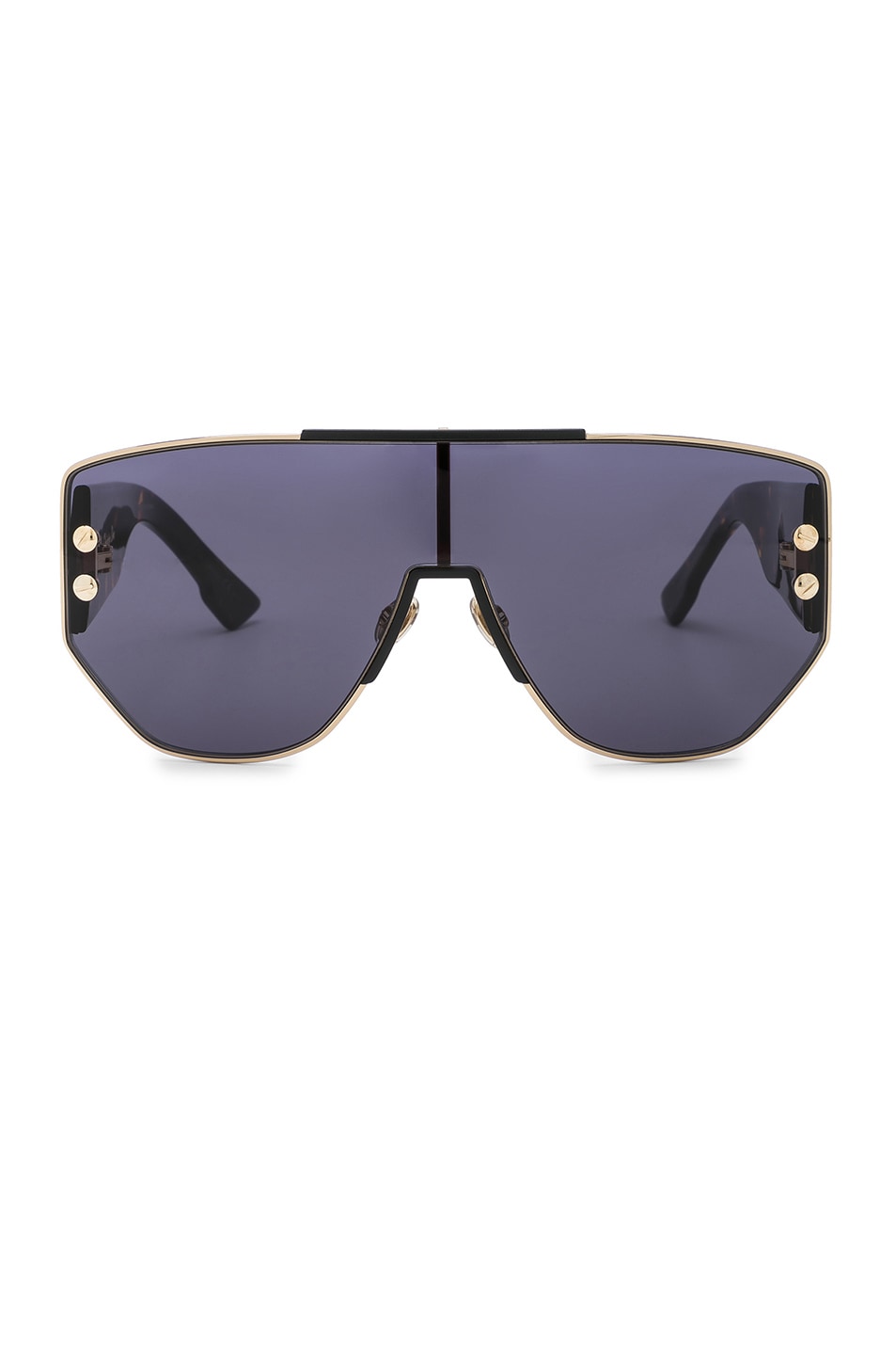 Image 1 of Dior Addict 1 Sunglasses in Rose Gold & Blue