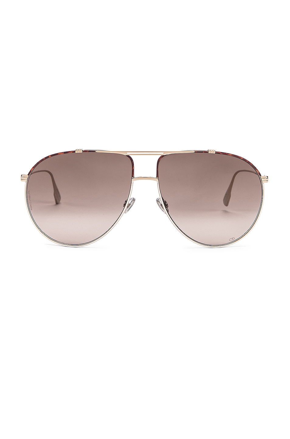 Image 1 of Dior Monsieur Sunglasses in Black & Brown