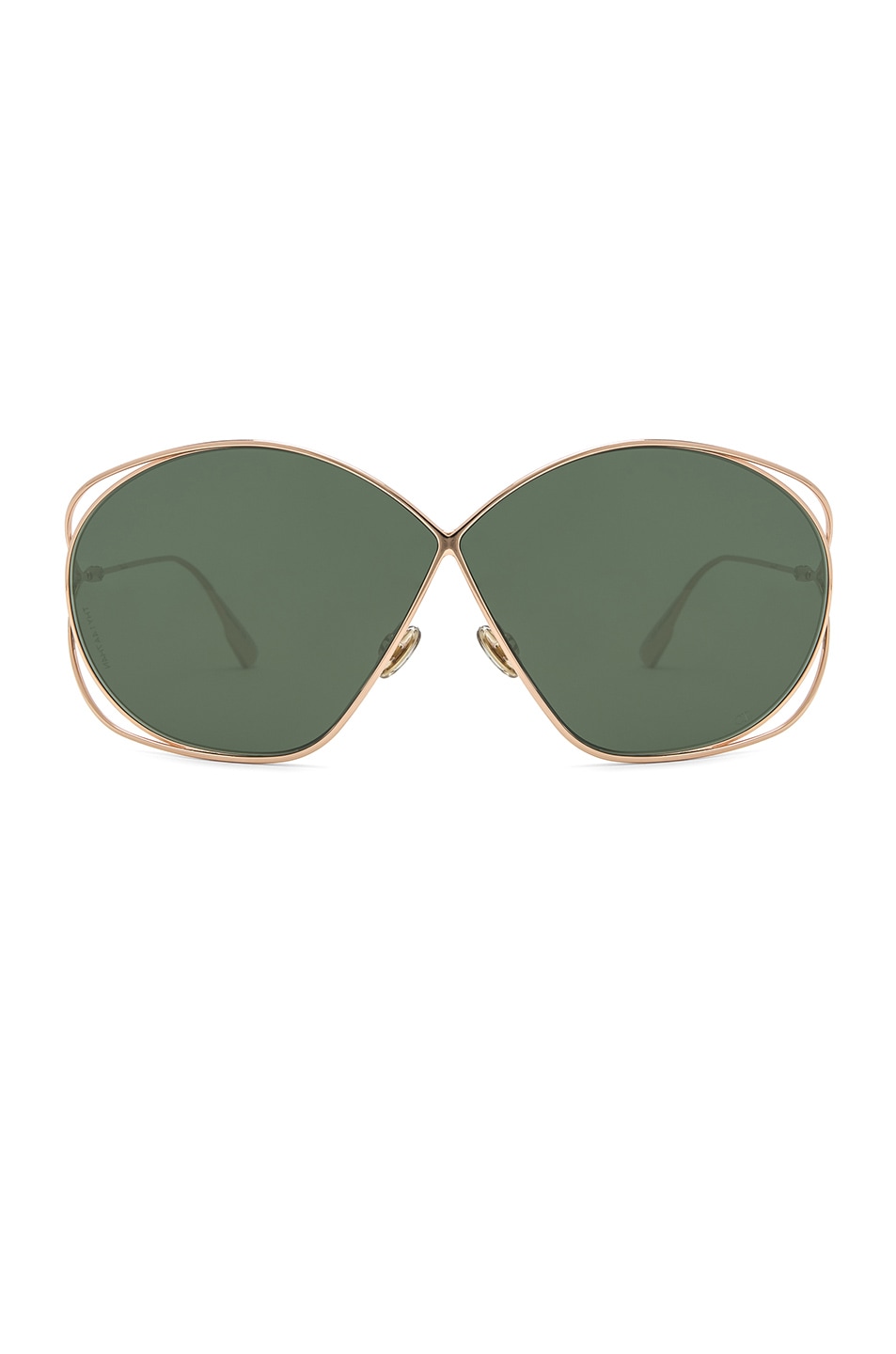 Image 1 of Dior Stellaire 2 Sunglasses in Gold Copper & Green
