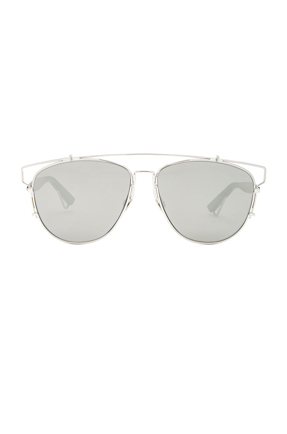 Image 1 of Dior Technos Sunglasses in Black & Silver