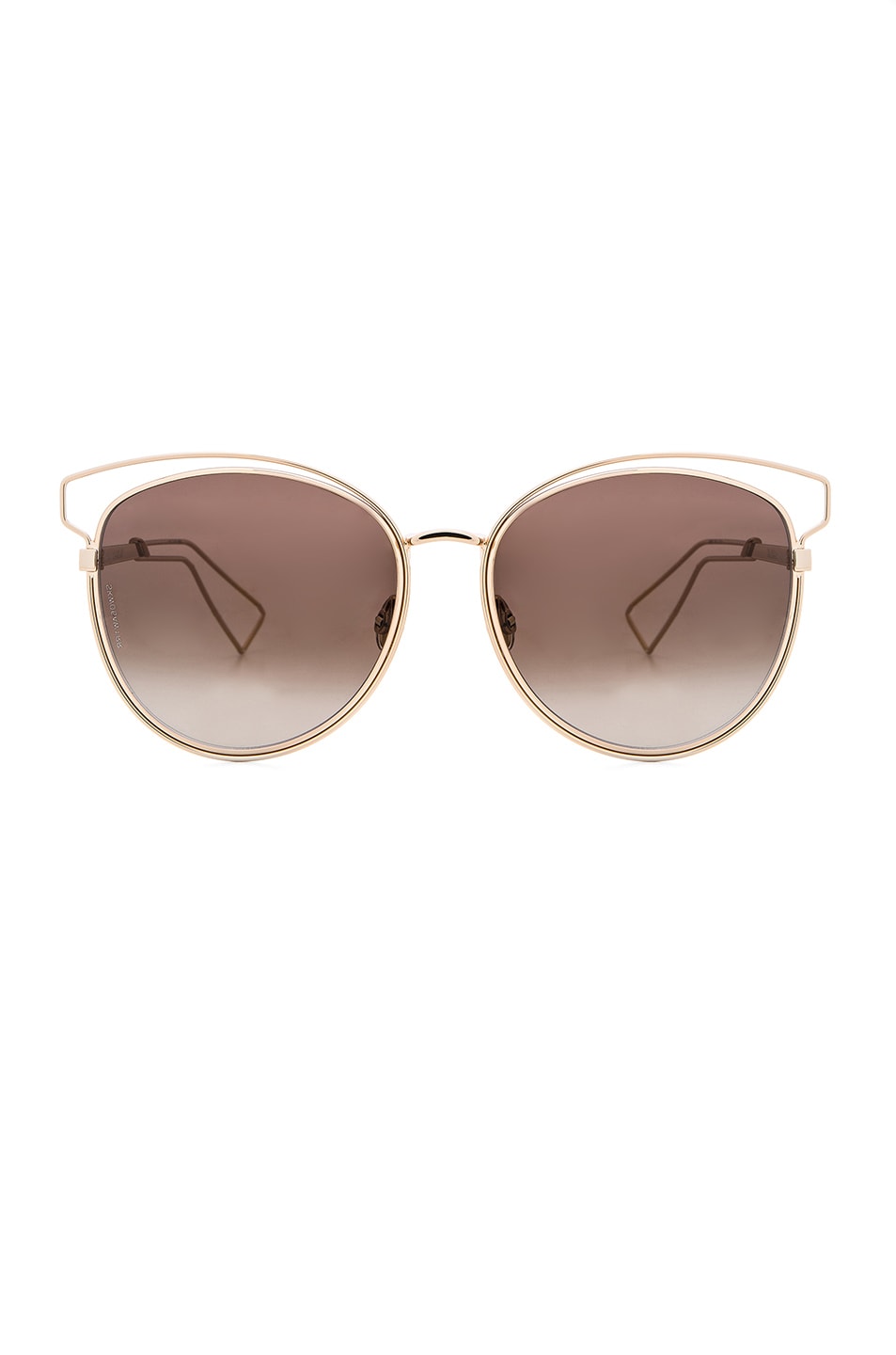 Image 1 of Dior Sider Sunglasses in Gold & Brown