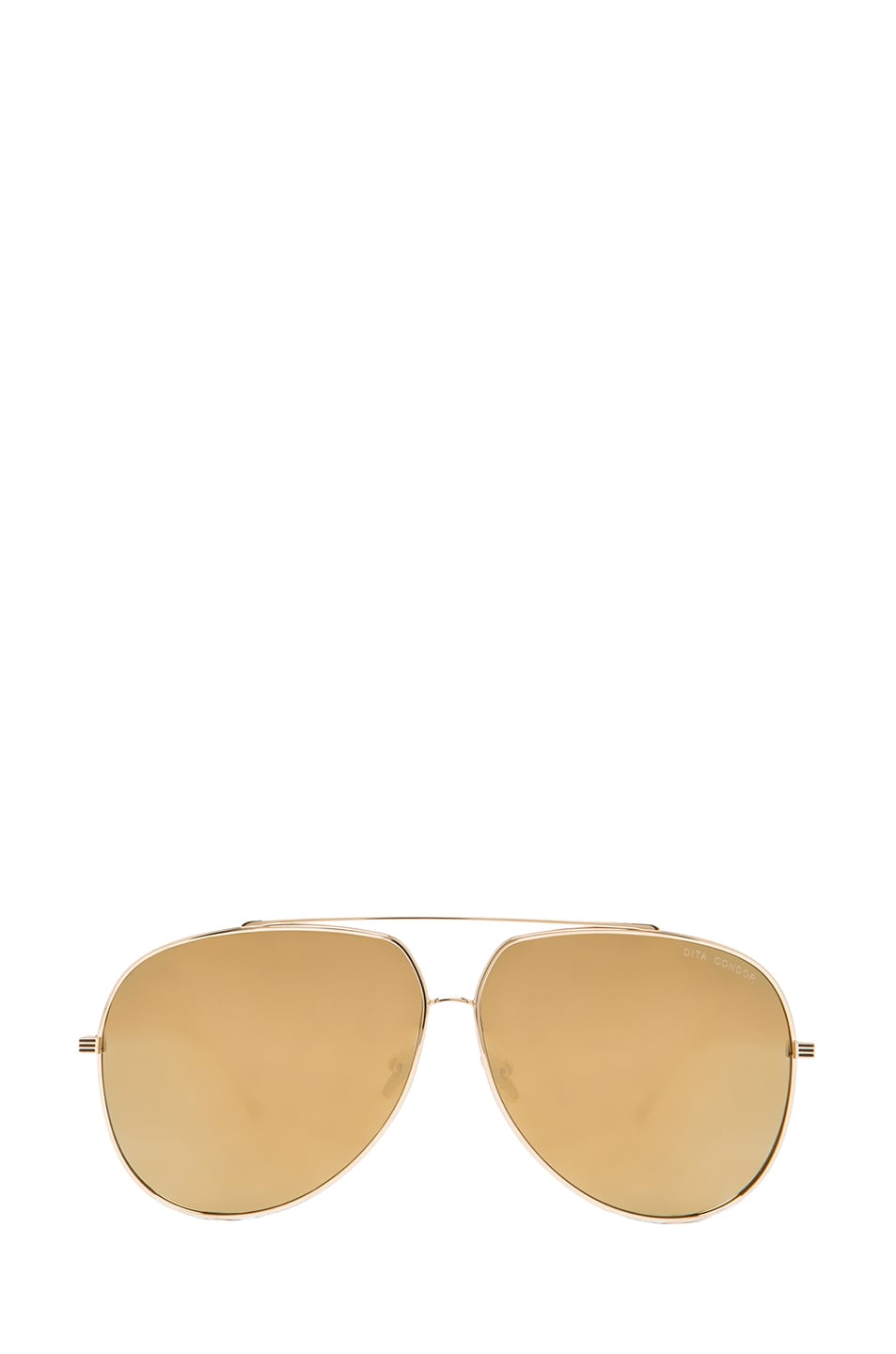 Image 1 of Dita Condor Sunglasses in White Gold Mirror
