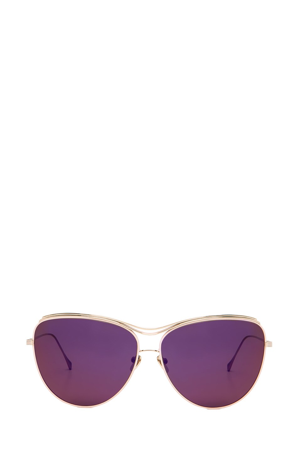 Image 1 of Dita Custom Starling Sunglasses in Pink, White Gold, & Purple