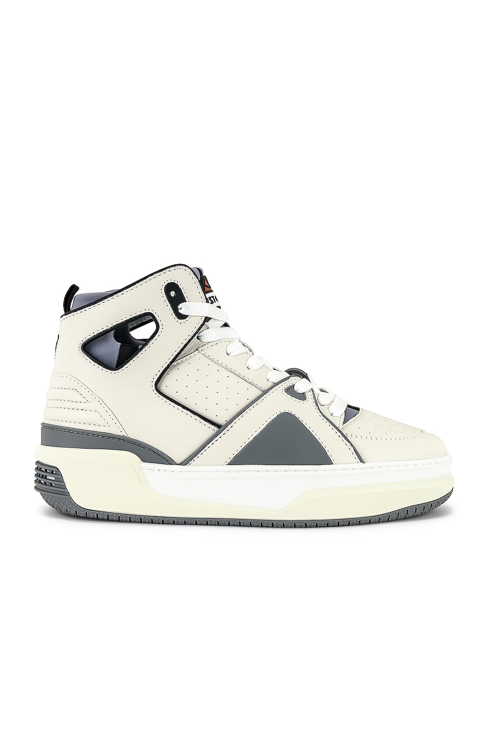 Image 1 of Just Don Luxury Courtside Low in White & Blue
