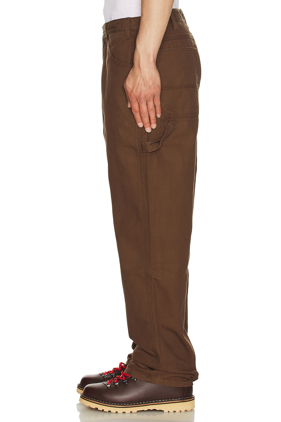 Image 1 of Dickies Relaxed Fit Duck Jeans in Rinsed Timber