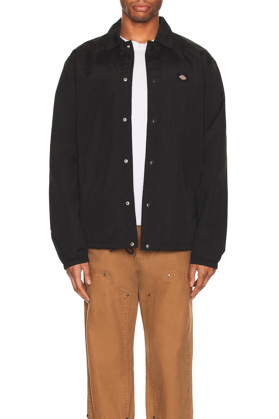 Image 1 of Dickies Oakport Coaches Jacket in Black