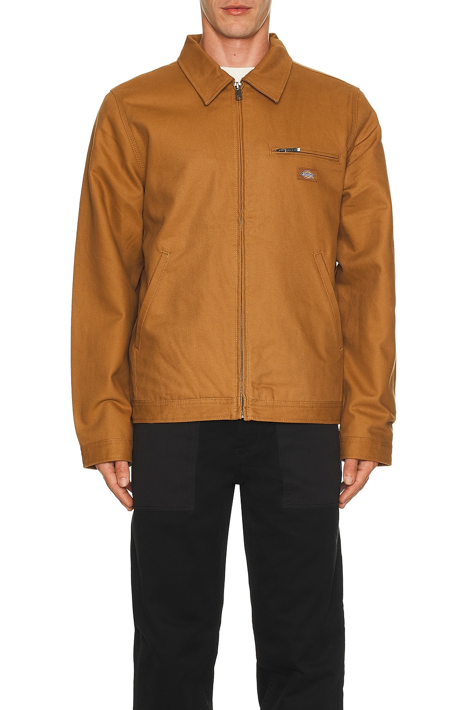 Image 1 of Dickies Canvas Jacket in Brown Duck