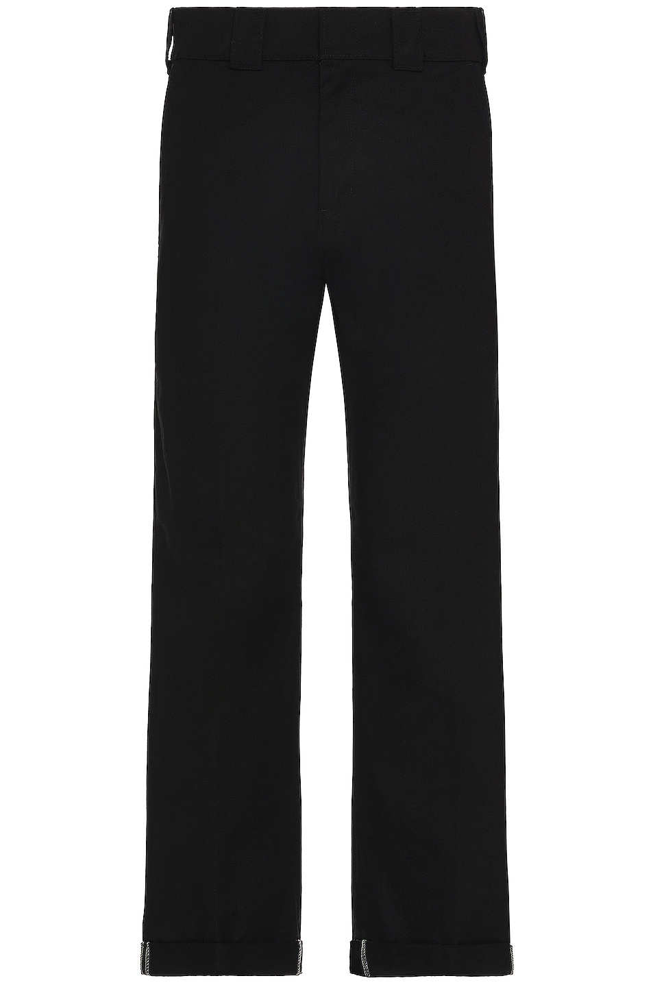 Image 1 of Dickies Flat Front Double Knee Straight Leg in Black