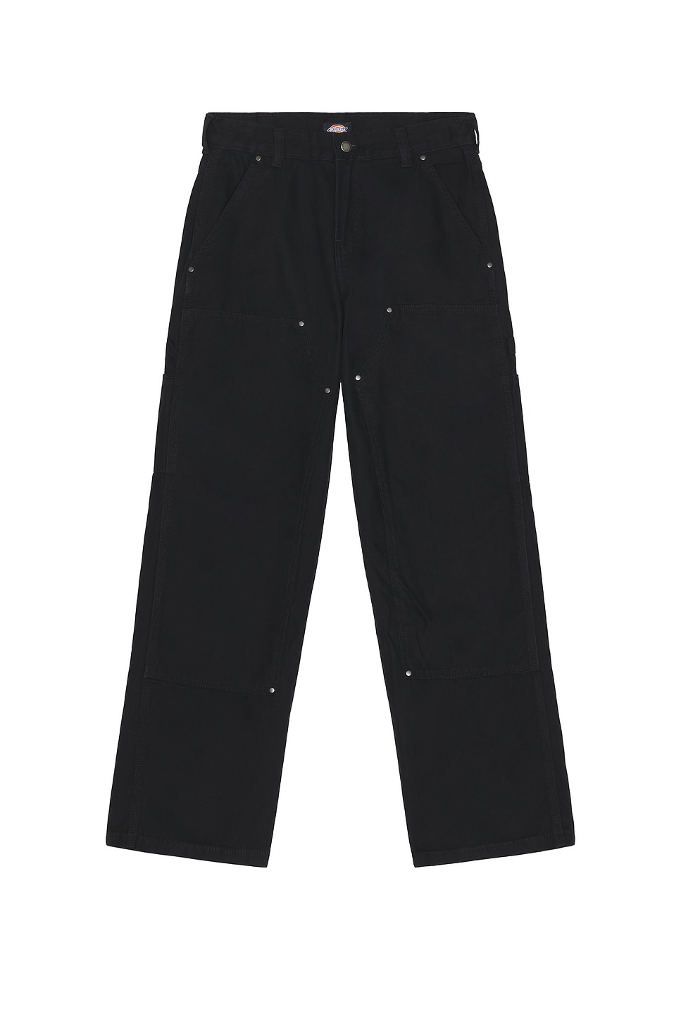 Image 1 of Dickies Double Knee Canvas Carpenter Pant in Black