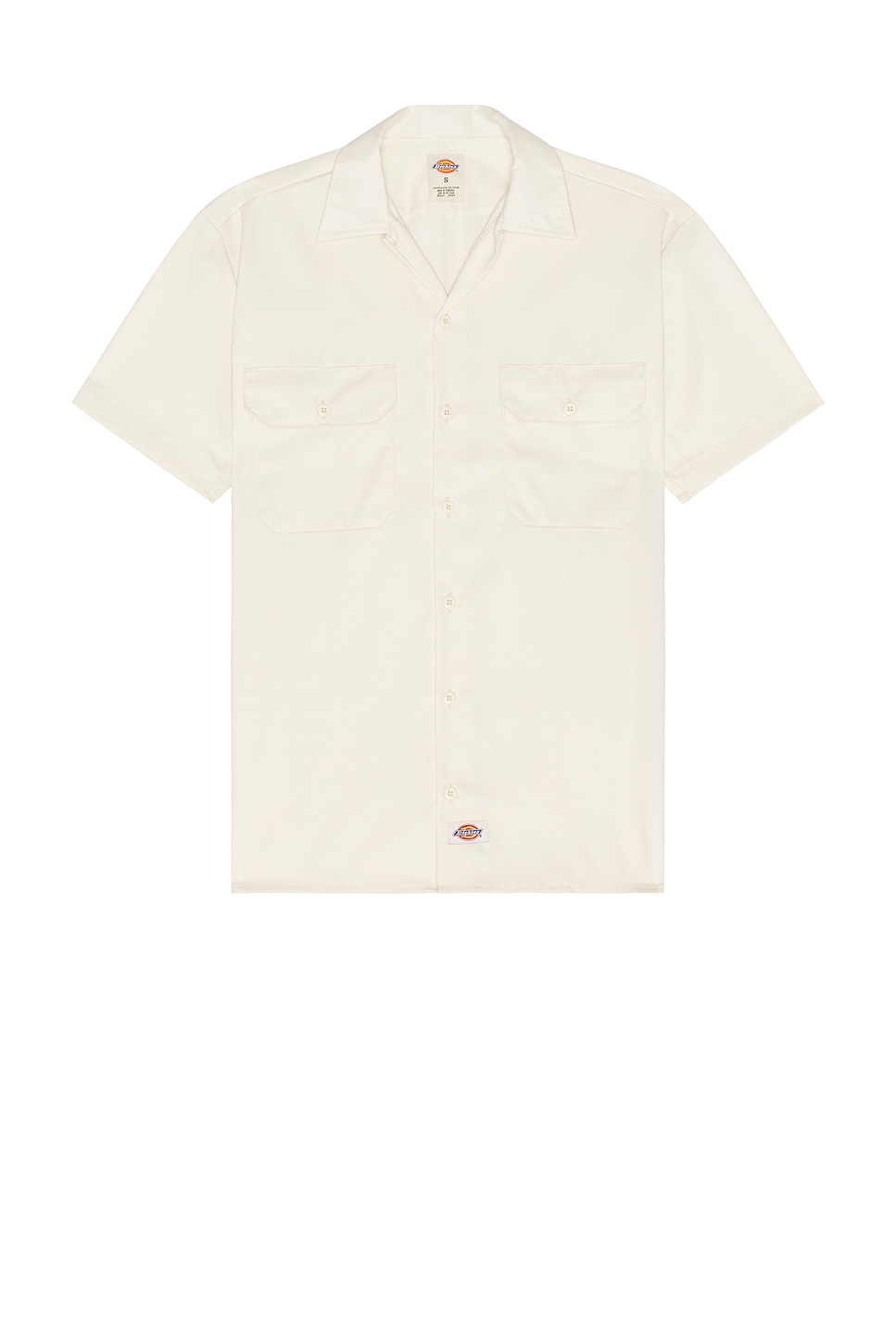 Image 1 of Dickies Short Sleeve Work Shirt in Stone Whitecap Grey