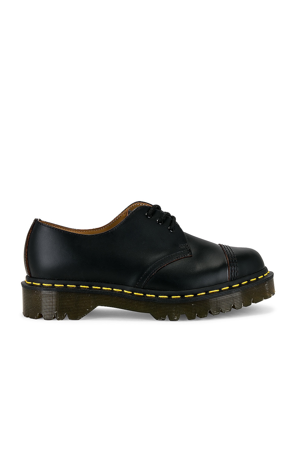 Image 1 of Dr. Martens Made in England 1461 Bex Toe Cap in Black