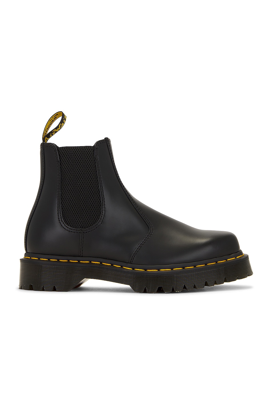 Image 1 of Dr. Martens 2976 Bex Squared Polished Smooth Boot in Black
