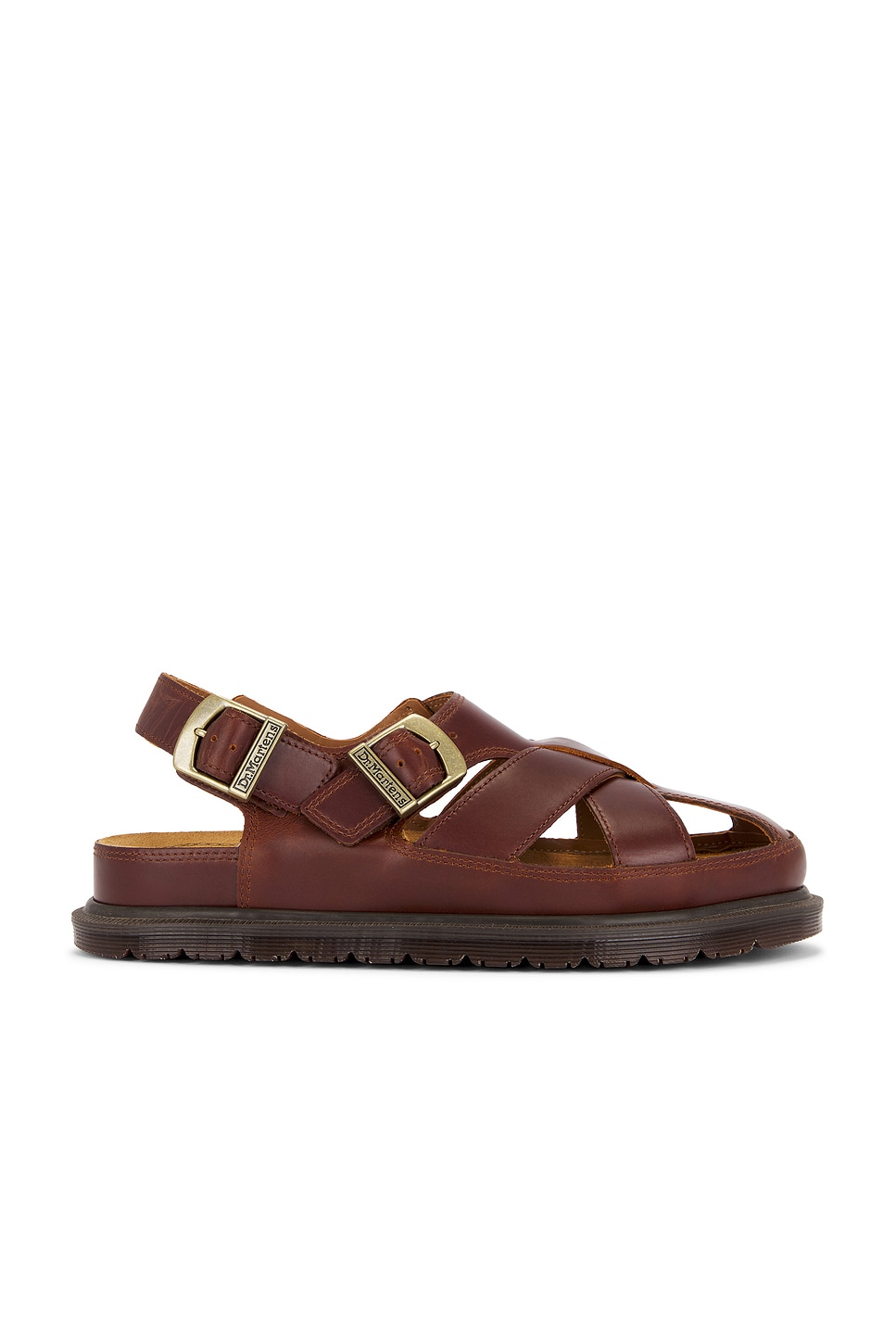 Image 1 of Dr. Martens Orleans San Strap Sandal in Butterscotch