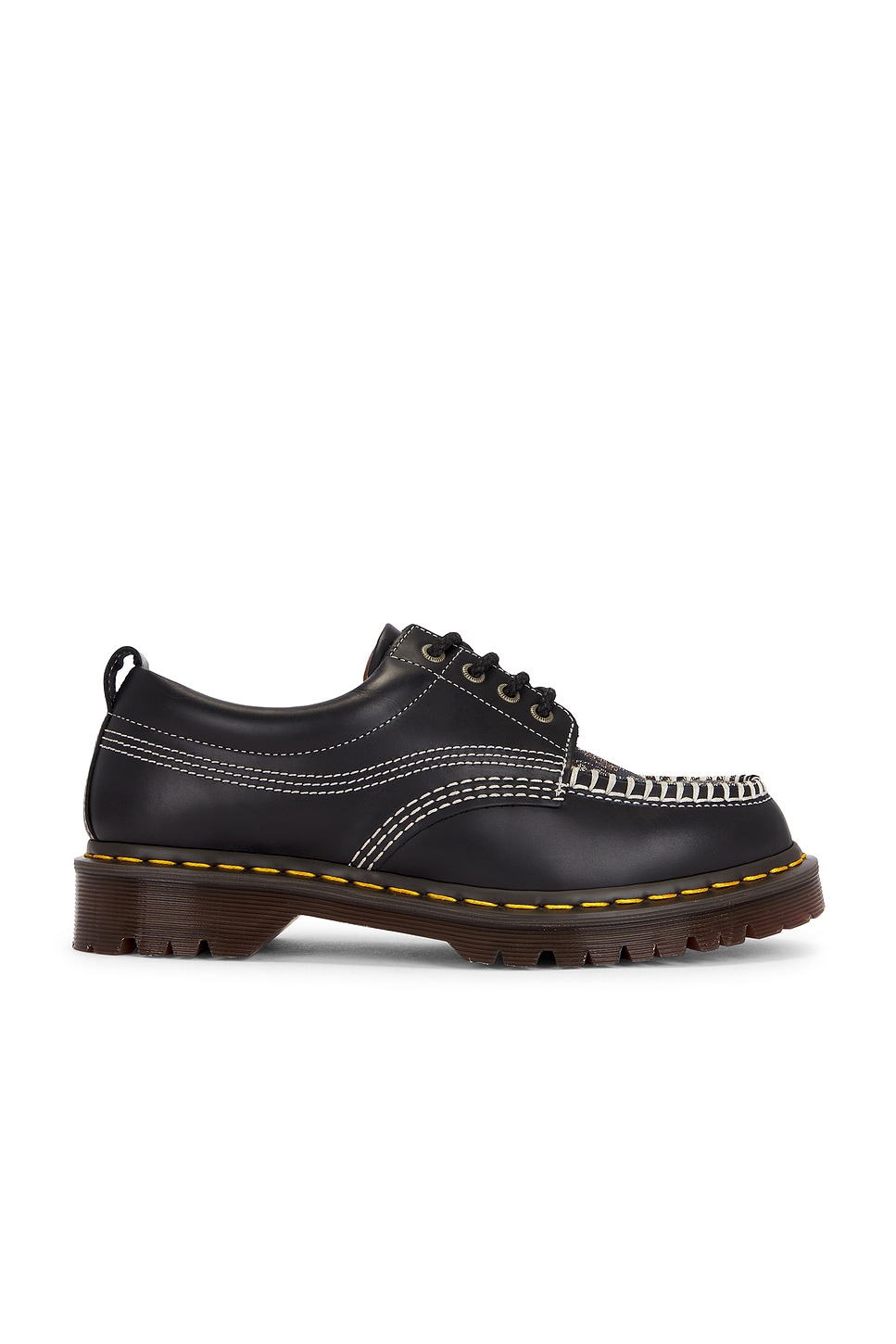 Image 1 of Dr. Martens Jacquard Lowell Boot in Black & Multi